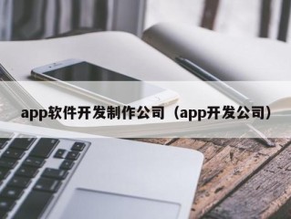 app软件开发制作公司（app开发公司）