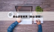 泰山游客爆满（泰山 游客）