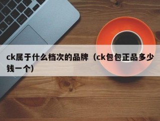 ck属于什么档次的品牌（ck包包正品多少钱一个）