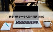 杨子（杨子一个人资料简历 简介）