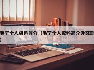 毛宁个人资料简介（毛宁个人资料简介外交部）