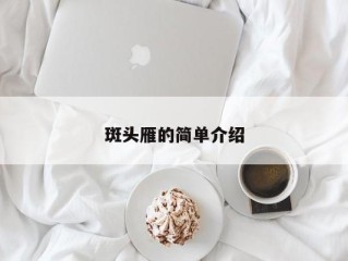 斑头雁的简单介绍