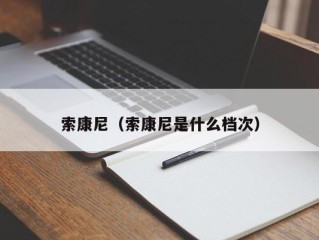 索康尼（索康尼是什么档次）