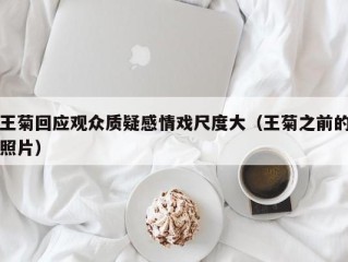 王菊回应观众质疑感情戏尺度大（王菊之前的照片）