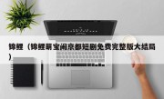 锦鲤（锦鲤萌宝闹京都短剧免费完整版大结局）