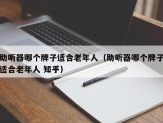 助听器哪个牌子适合老年人（助听器哪个牌子适合老年人 知乎）