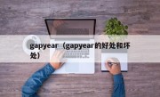 gapyear（gapyear的好处和坏处）