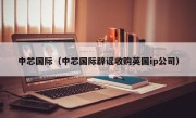 中芯国际（中芯国际辟谣收购英国ip公司）