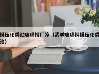 模压化粪池玻璃钢厂家（武城玻璃钢模压化粪池）