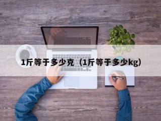 1斤等于多少克（1斤等于多少kg）