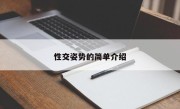 性交姿势的简单介绍