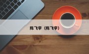 陈飞宇（陈飞宇）