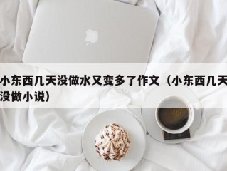 小东西几天没做水又变多了作文（小东西几天没做小说）