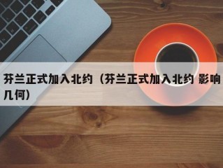 芬兰正式加入北约（芬兰正式加入北约 影响几何）